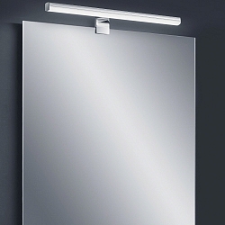 Spiegelarmatuur GAIA 49 IP44, chroom dimbaar