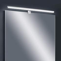 Spiegelarmatuur GAIA 79 IP44, chroom dimbaar