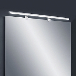 Spiegelarmatuur GAIA 99 IP44, chroom dimbaar