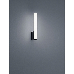 Spiegelarmatuur LOOM 30 schakelbaar, met diffuser IP44, zwart mat 
