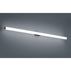Spiegelarmatuur LOOM 120 groot, schakelbaar, met diffuser IP44, zwart mat 