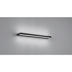 Spiegelarmatuur SLATE 60 IP44, gesatineerd, zwart mat 