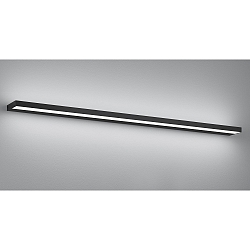 Spiegelarmatuur SLATE 120 IP44, gesatineerd, zwart mat 