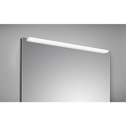 Spiegelarmatuur ONTA 90 IP44, chroom, gesatineerd 