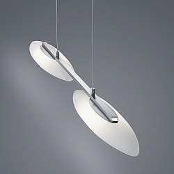 Pendelarmatuur SALLY IP20, chroom, nikkel mat, gesatineerd dimbaar