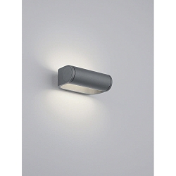 Wandarmatuur voor buitenshuis LUZ44 roteerbaar, direct / indirect IP54, grafiet dimbaar