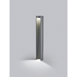 Lichtpaal SKY 1-voudig, direct / indirect, schakelbaar IP65, grafiet 