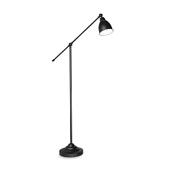 Staande lamp NEWTON PT1 E27 IP20, zwart 