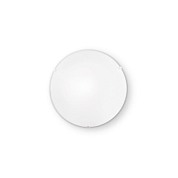 Wand- en plafondarmatuur SIMPLY PL1 1-vlams E27 IP20, wit 