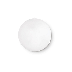 Wand- en plafondarmatuur SIMPLY PL3 3-vlams E27 IP20, wit 