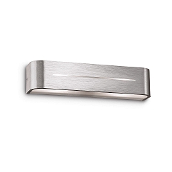 Wall luminaire POSTA AP2, 2 flames, E14, aluminum