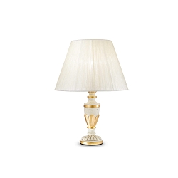 Tafelarmatuur FIRENZE TL1 SMALL E14 IP20, antiek wit 