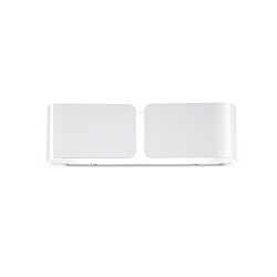 Wandarmatuur CLIP AP2 SMALL ARGENTO 2-vlams E27 IP20