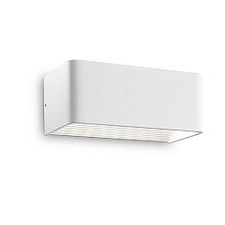LED wall luminaire CLICK AP24 BIG, 24x 0,5W, white