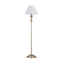 Floor lamp DORA PT1, 1 flame, E27, antique gold