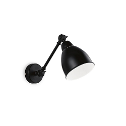 Wandarmatuur NEWTON AP1 E27 IP20, zwart 