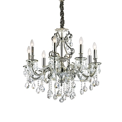 Chandelier GIOCONDA SP8, 8 flames, E14