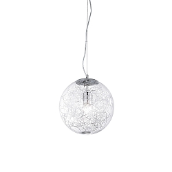 Pendant luminaire MAPA MAX SP1 D40, E27, Ø 40cm, aluminum