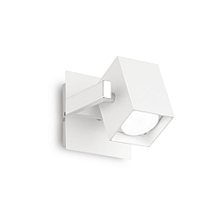 Wand- en plafondarmatuur MOUSE 1-vlams, draaibaar, roteerbaar GU10 IP20, zwart