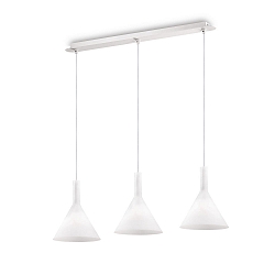 Pendelarmatuur COCKTAIL SB3 SMALL 3-vlams E14 IP20, wit