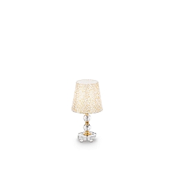 Tafelarmatuur QUEEN TL1 SMALL E27 IP20, goud 