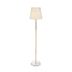 Floor lamp QUEEN PT1, E27, gold