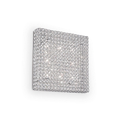 Wand- en plafondarmatuur ADMIRAL PL8 8-vlams G9 IP20, chroom 
