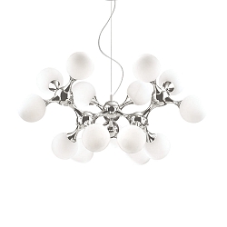 Pendelarmatuur NODI BIANCO SP15 15-vlams E14 IP20
