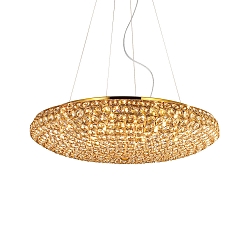 Pendelarmatuur KING SP12 12-vlams G9 IP20, goud