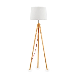 Floor lamp YORK PT1, E27, white