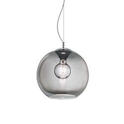 Pendelarmatuur NEMO FUME SP1 D30 E27 IP20, rookkleuren 