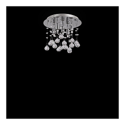 Ceiling luminaire MOONLIGHT PL5, 5 flames, G9, 40W, gold