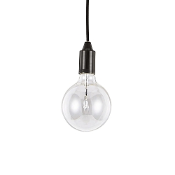 Pendelarmatuur EDISON SP1 E27 IP20, zwart