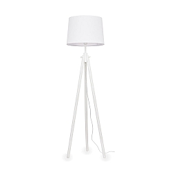 Floor lamp YORK PT1, E27, white