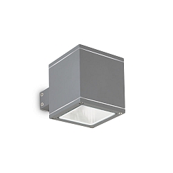 Outdoor wall luminaire SNIF AP1 SQUARE, G9, 40W, anthracite