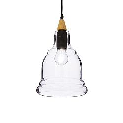 Pendelarmatuur GRETEL SP1 1-vlams E27 IP20, zwart