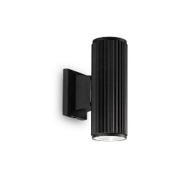 Outdoor wall luminaire BASE, IP44, Up/Down, 2x GU10 max. 28W, height 18cm