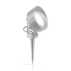 Lamp met grondpen TOMMY IP66 draaibaar, roteerbaar GX53 IP66, grijs
