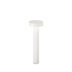 Staande armatuur voor buiten TESLA SMALL G9 IP44, wit, gepoedercoat