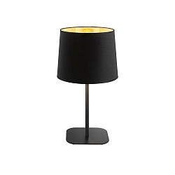 Tafelarmatuur NORDIK E27 IP20, goud, zwart mat