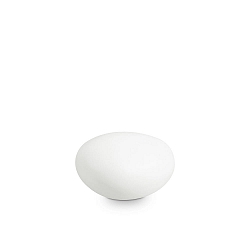 Outdoor luminaire SASSO, IP44, G9, with plug + earth spike, plastic opal