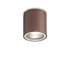 Outdoor Downlight GUN, IP44, � 11cm, GU10, aluminium, coffee brown
