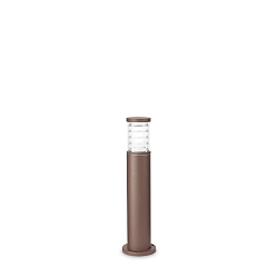 Lichtpaal TRONCO E27 IP65, koffie bruin 