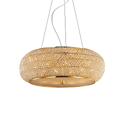 Pendelarmatuur PASHA 14-vlams E14 IP20, goud