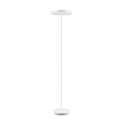 Deckenfluter COLONNA, height 181cm, 4x GX53, with switch, metal / acrylic, white
