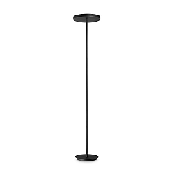 Deckenfluter COLONNA, height 181cm, 4x GX53, with switch, metal / acrylic, black