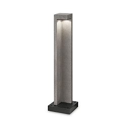 Staande armatuur voor buiten TITANO BIG IP55, grijs, gemêleerd, zwart mat