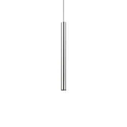 Pendelarmatuur ULTRATHIN ROUND IP20, chroom, gepolijst 