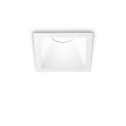 Recessed LED luminaire GAME SQUARE, IP20, 11W 3000K 850lm 36�, white / white reflector