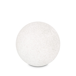 Outdoor ball luminaire DORIS, IP44, E27 max. 60W, plastic in granite look, Ø 78cm